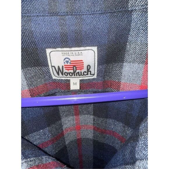 WOOLRICH Italian wool blend button down - Picture 3 of 8